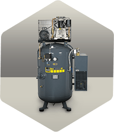 Drucklufttechnik bei Schwarzer Elektromaschinenbau (Schneider Kolbenkompressor)